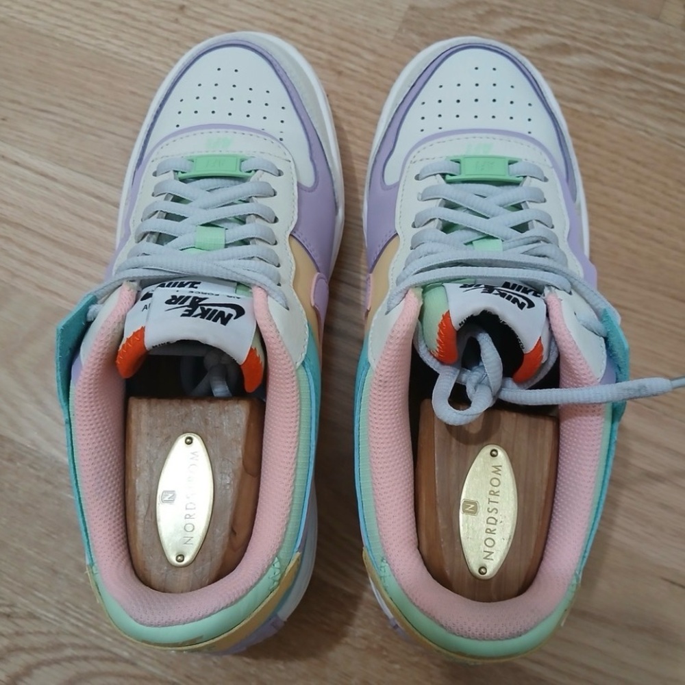 Nike Women’s Air Force One Shadow Streetwear/ Lifestyle Sneaker Women’s Size 7.5 - Picture 4 of 10